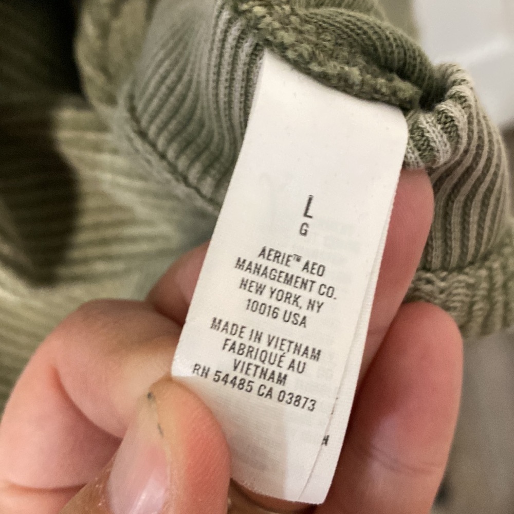 RIBBED AE HOODIE COTTON - Picture 12 of 13